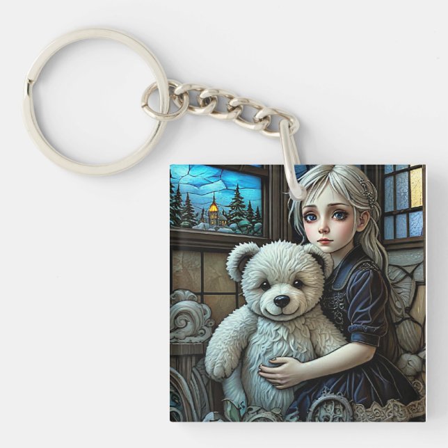 Porte-clefs Fille perdue (Devant)