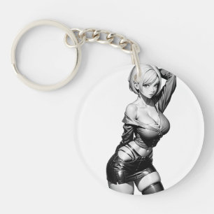 Porte-clefs Fille Porte - clé