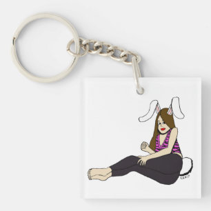 Porte-clefs fillette