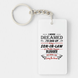 Porte-clefs Fils En Droit D'Un Blogueur Stupéfiant