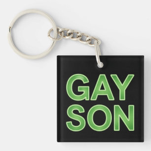 Porte-clefs Fils gay drôle Fierté LGBTQ