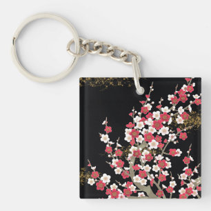Porte-clefs Fine mignon Cool Girl Retro Floral Mode