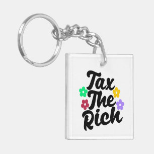 Porte-clefs Fiscalité des riches - anti-capitalistes