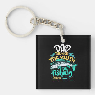 Porte-clefs Fisher Papa La Légende De La Pêche