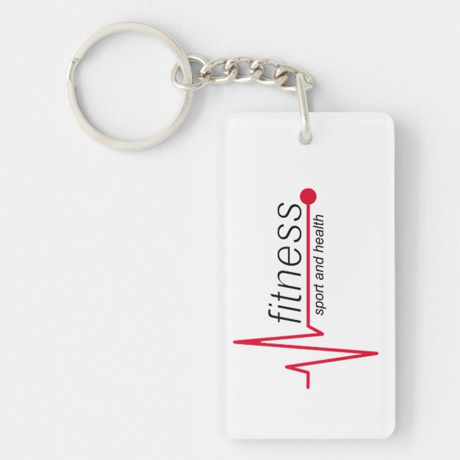 Porte-clefs Fitness et sport (Devant)
