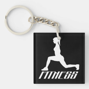 Porte-clefs Fitness girl