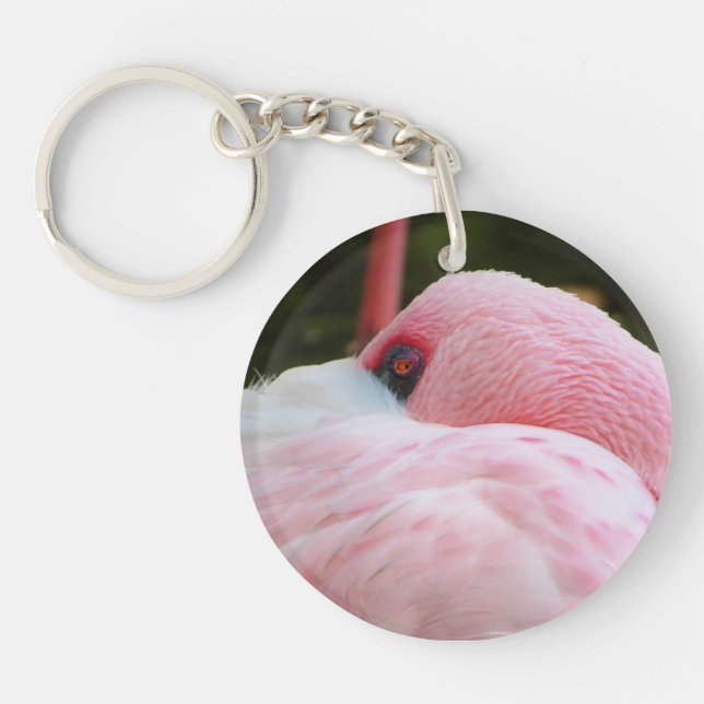 Porte-clefs Flamant rose (Devant)
