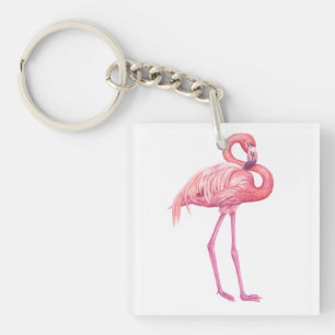 PORTE-CLEFS FLAMANT ROSE 2