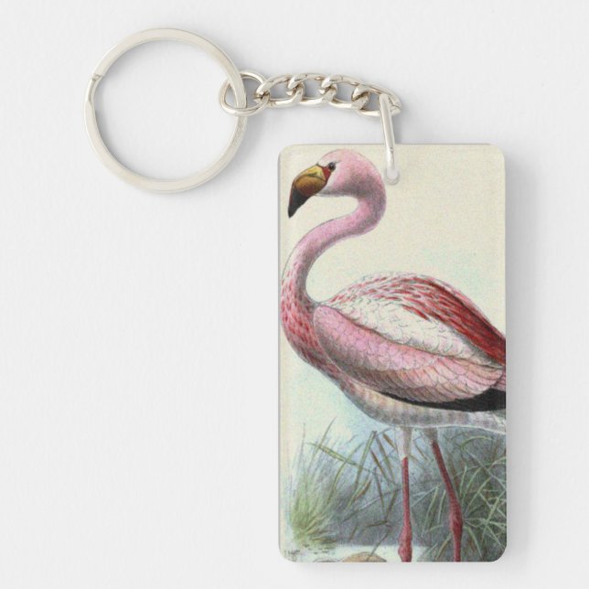 Porte-clefs Flamant Vintage (Devant)