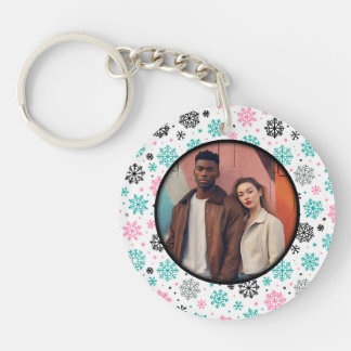 Porte-clefs Flèches de neige rétro