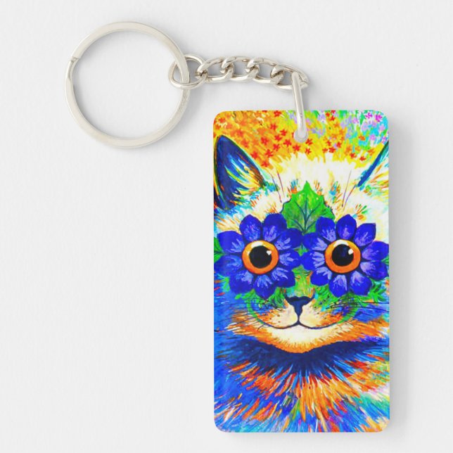 Porte-clefs Fleur de chat (Devant)