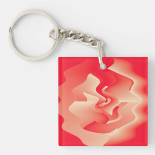 Porte-clefs fleur de corail