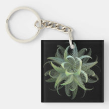 Fleur de fougère fractale 