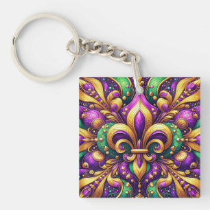 Porte-clefs fleur de lis