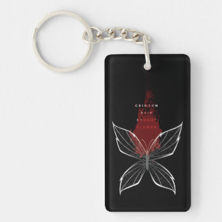 Porte-clefs Fleur de pluie Crimson (eng)