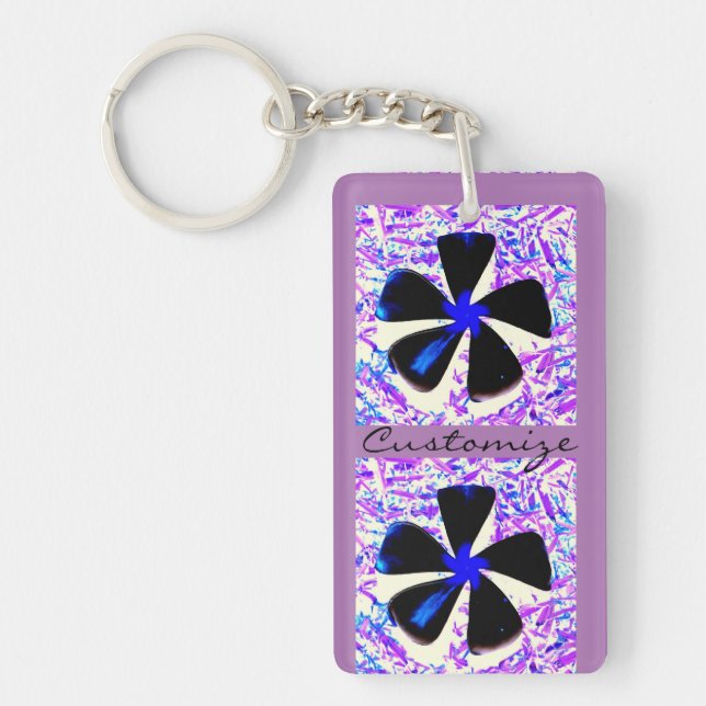 Porte-clefs Fleur de roue à 5 pétales Thunder_Cove (Devant)