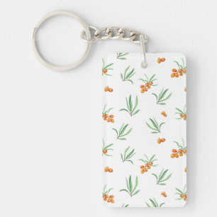 Porte-clefs Fleur Motif printemps floral acrylique