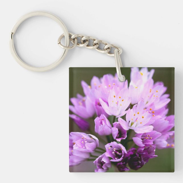 Porte-clefs Fleur sauvage (Devant)
