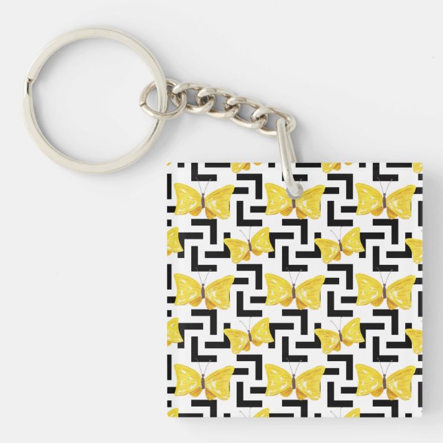 Porte-clefs Fleur solaire (Devant)