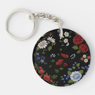Porte-clefs Fleurs