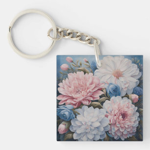 Porte-clefs Fleurs