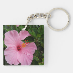 Porte-clefs Fleurs de ketmie de baie d'Hawaï Hanauma
