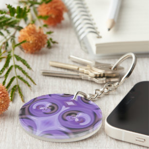 Porte-clefs Fleurs de printemps