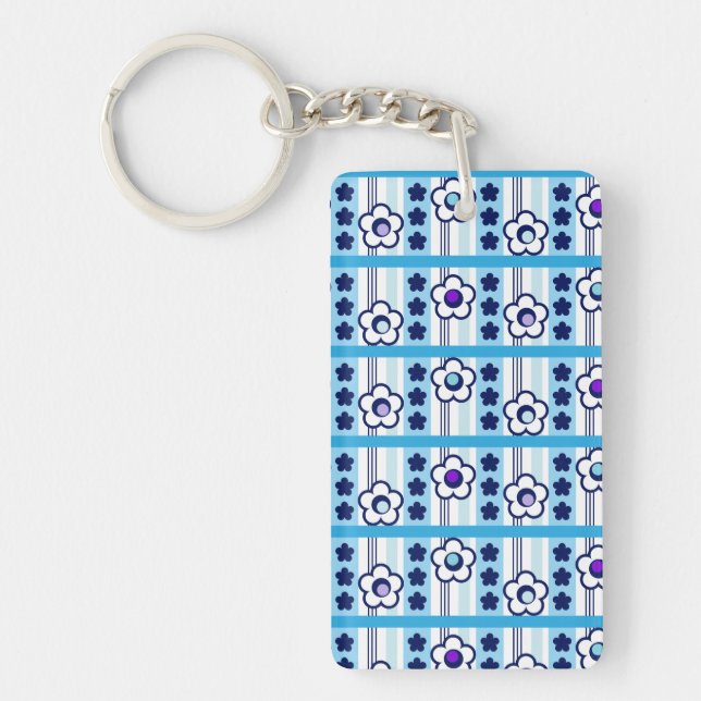 Porte-clefs Fleurs d'hiver (Devant)