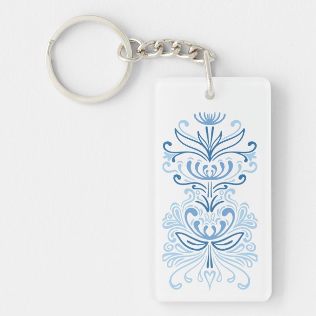 Porte-clefs Fleurs - Porte - clé (Devant)