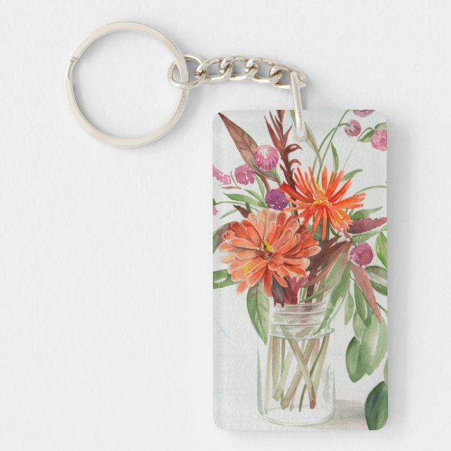 Porte-clefs Fleurs sauvages d'été (Devant)