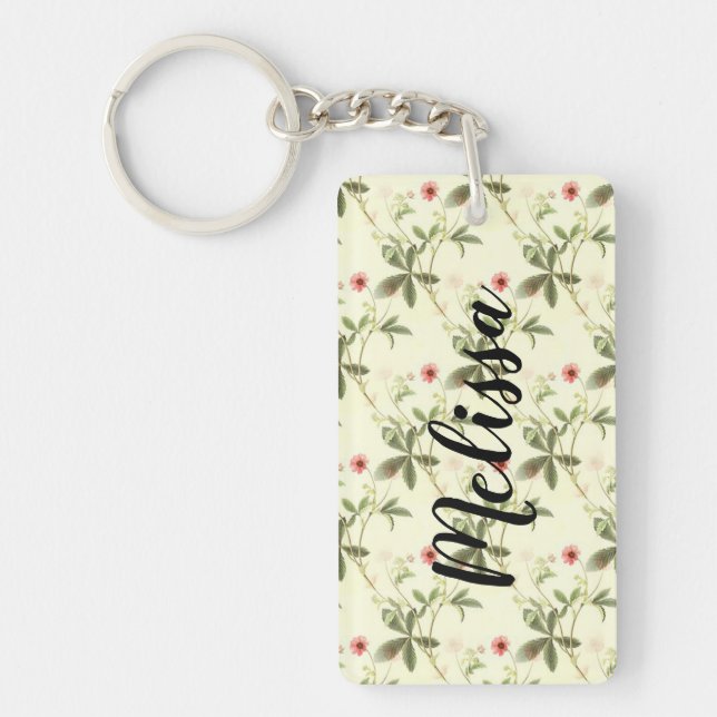 Porte-clefs Floral (Devant)