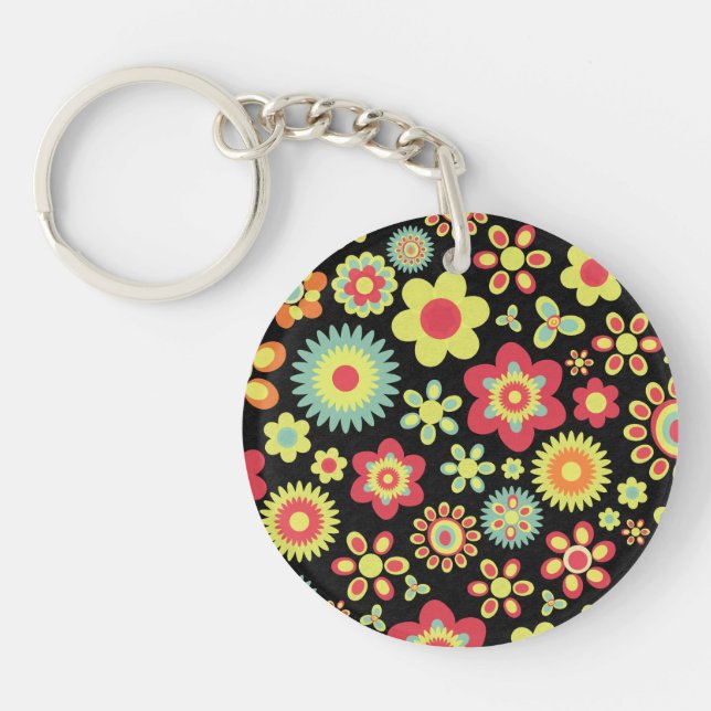 Porte-clefs Floral 100113 (Devant)