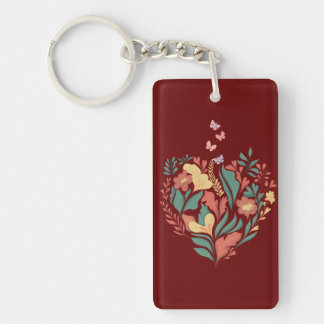 Porte-clefs Floral Flower