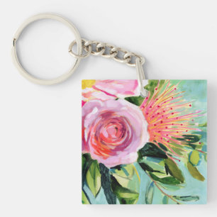 Porte-clefs Floral I