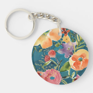 Porte-clefs Florales abondantes I