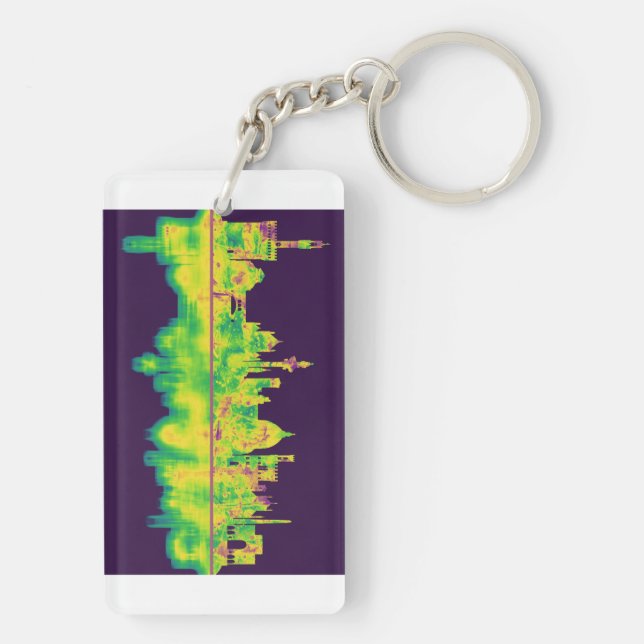 Porte-clefs Florence Italie Skyline (Dos)