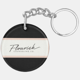 Porte-clefs Flourish conseillant le porte - clé d'acrylique d