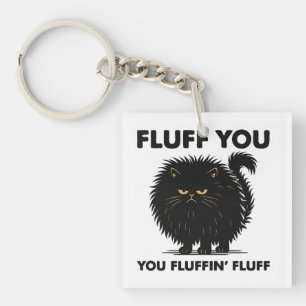 Porte-clefs Fluffeux Volumineux Chat Vie Kitty Style