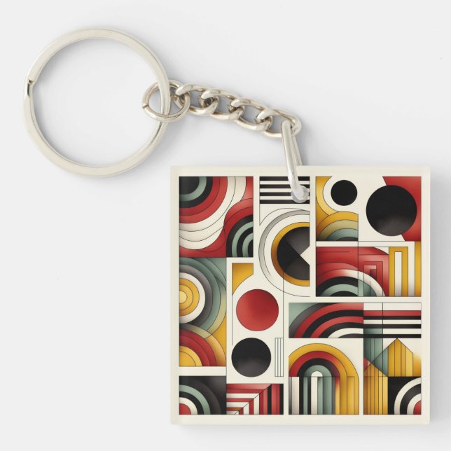 Porte-clefs Flux Urbain des Années 70 (Devant)