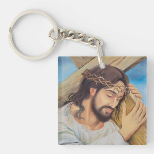Porte-clefs Foi chrétienne Jésus Christ
