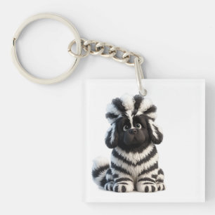Porte-clefs Folie à Tête Bouclée