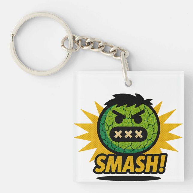 Porte-clefs Folie des Émojis (Devant)