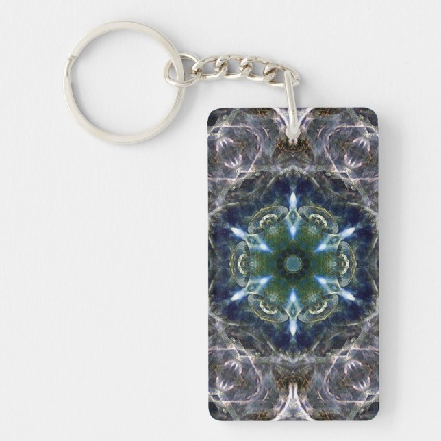 Porte-clefs Folk Mandala Porte - clé (Devant)