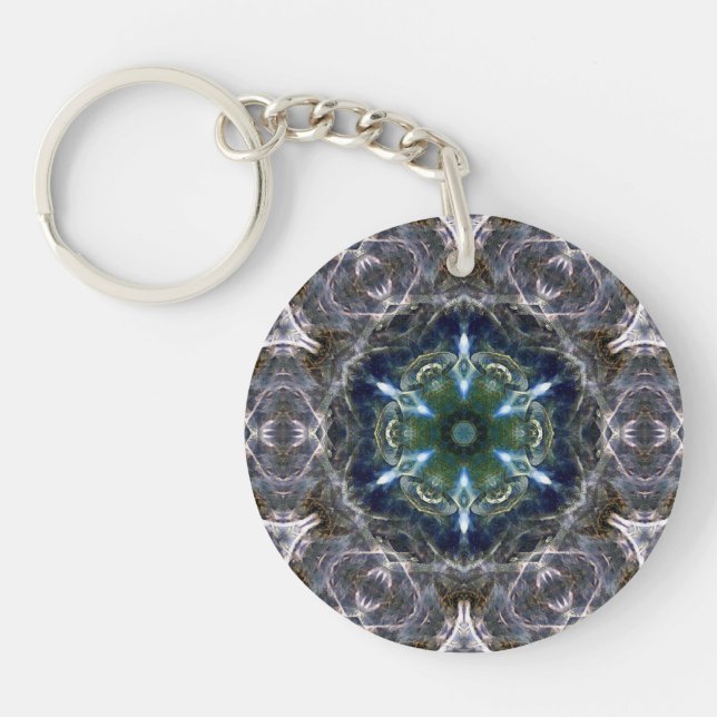 Porte-clefs Folk Mandala Porte - clé (Devant)