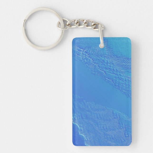 Porte-clefs Fond Bleu (Devant)