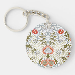 Porte-clefs Fond d'écran vintage Floral de William Morris (187
