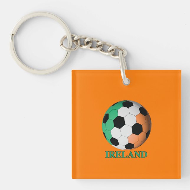 Porte-clefs foot irlandais (Devant)