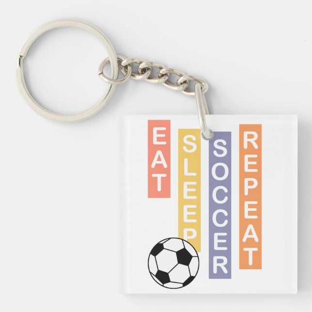 Porte-clefs football (Devant)