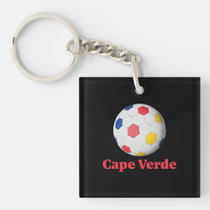 Porte-clefs football cap-verdien
