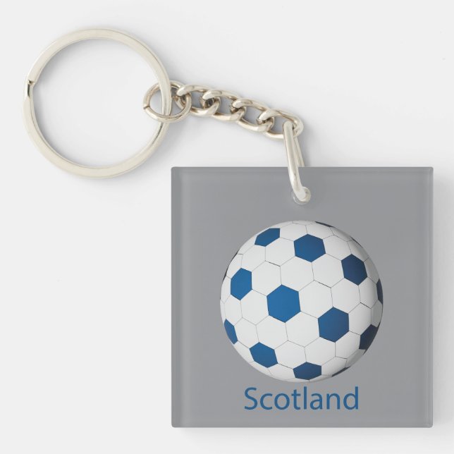 Porte-clefs Football Écosse (Devant)